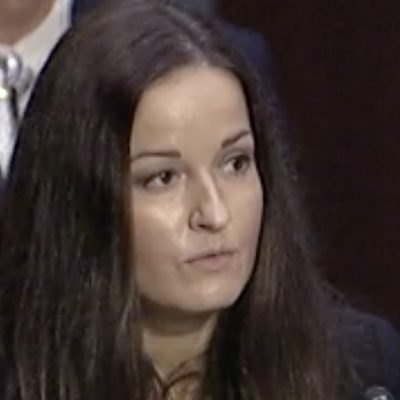 U.S. Senate Judiciary Committee · Public domain · via Wikimedia Commons Portrait of Lauren Jennifer King