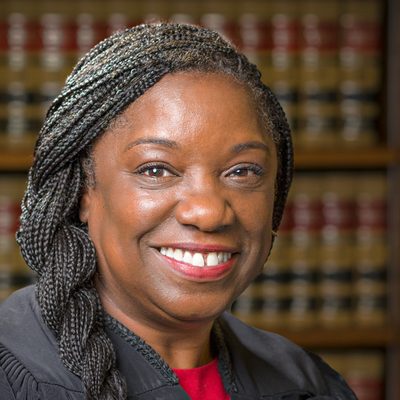 United States District Court for the Northern District of California · Public domain · via Wikimedia Commons Portrait of Trina Lynn Thompson
