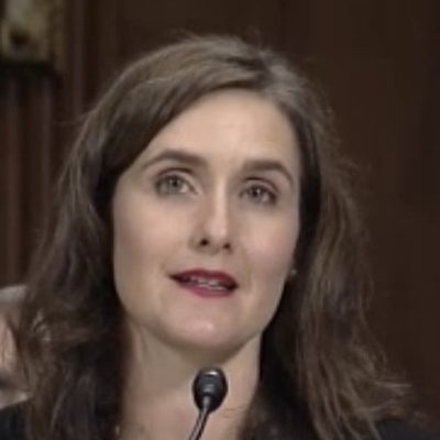 U.S. Senate Judiciary Committee · Public domain · via Wikimedia Commons Portrait of Rebecca Goodgame Ebinger