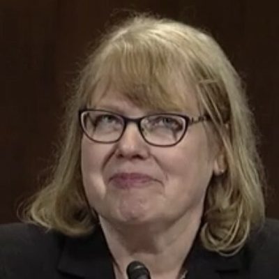 U.S. Senate Judiciary Committee · Public domain · via Wikimedia Commons Portrait of Allison Hartwell Eid