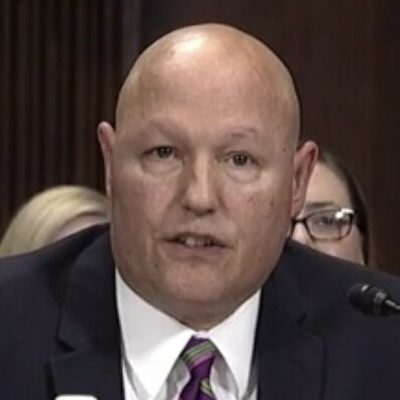 U.S. Senate Judiciary Committee · Public domain · via Wikimedia Commons Portrait of James Russell Sweeney II