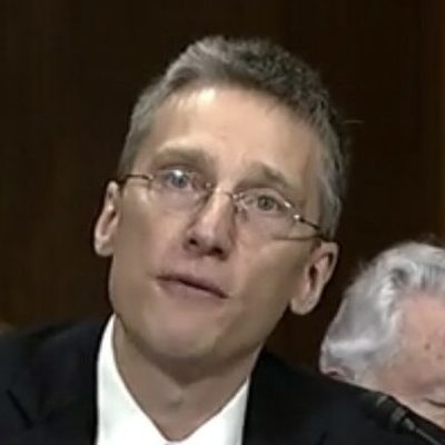 U.S. Senate Judiciary Committee · Public domain · via Wikimedia Commons Portrait of Steven Charles Seeger